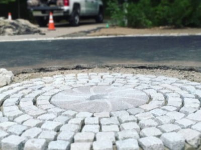 Aylesbury Paving Contractors Laying Cobblestones in Aylesbury 